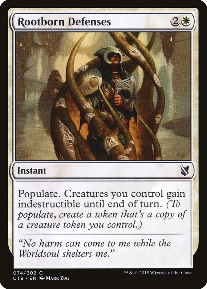 Rootborn Defenses [Commander 2019] | Game Haven TX