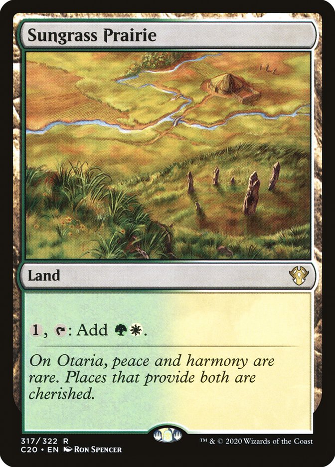Sungrass Prairie [Commander 2020] | Game Haven TX