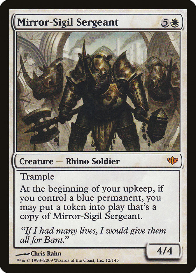 Mirror-Sigil Sergeant [Conflux] | Game Haven TX