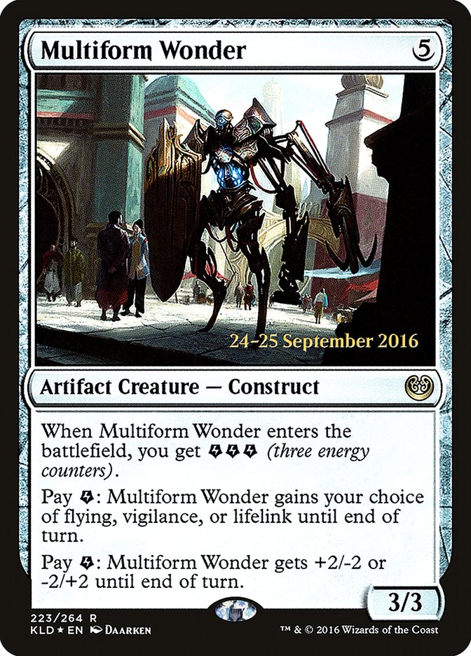 Multiform Wonder [Kaladesh Promos] | Game Haven TX