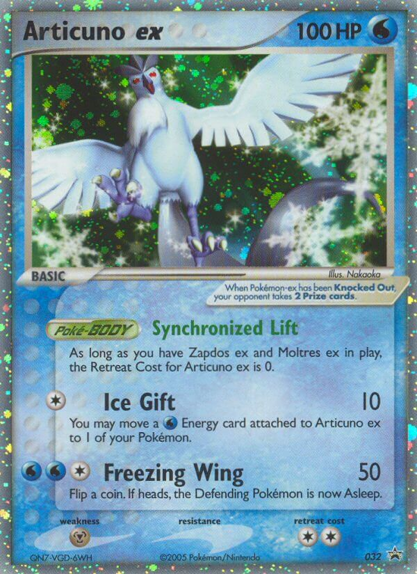 Articuno ex (032) [Nintendo: Black Star Promos] | Game Haven TX
