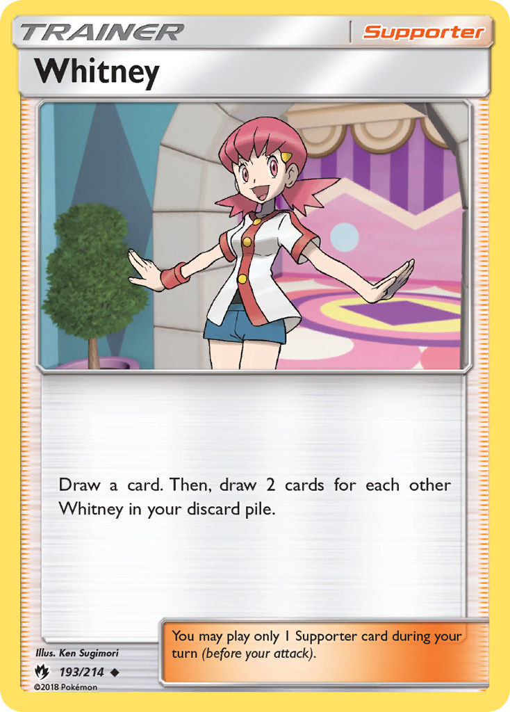 Whitney (193/214) [Sun & Moon: Lost Thunder] | Game Haven TX