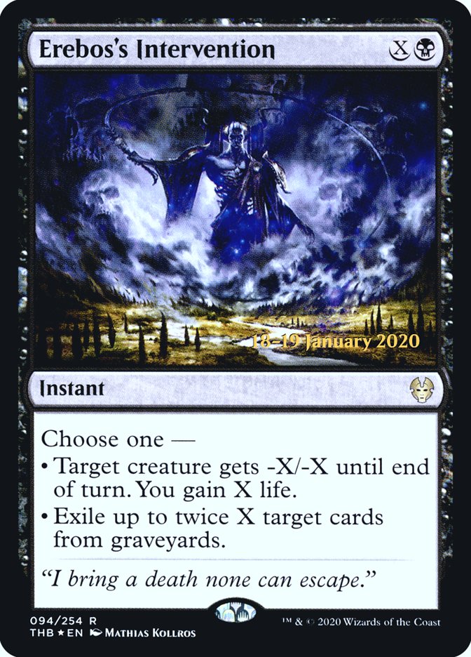 Erebos's Intervention [Theros Beyond Death Promos] | Game Haven TX
