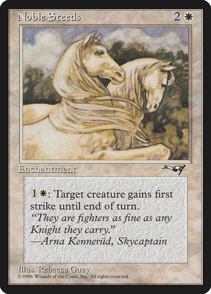 Noble Steeds (Leg Raised) [Alliances] | Game Haven TX