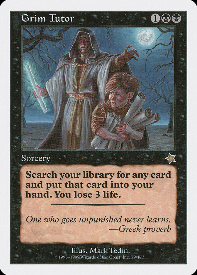 Grim Tutor [Starter 1999] | Game Haven TX