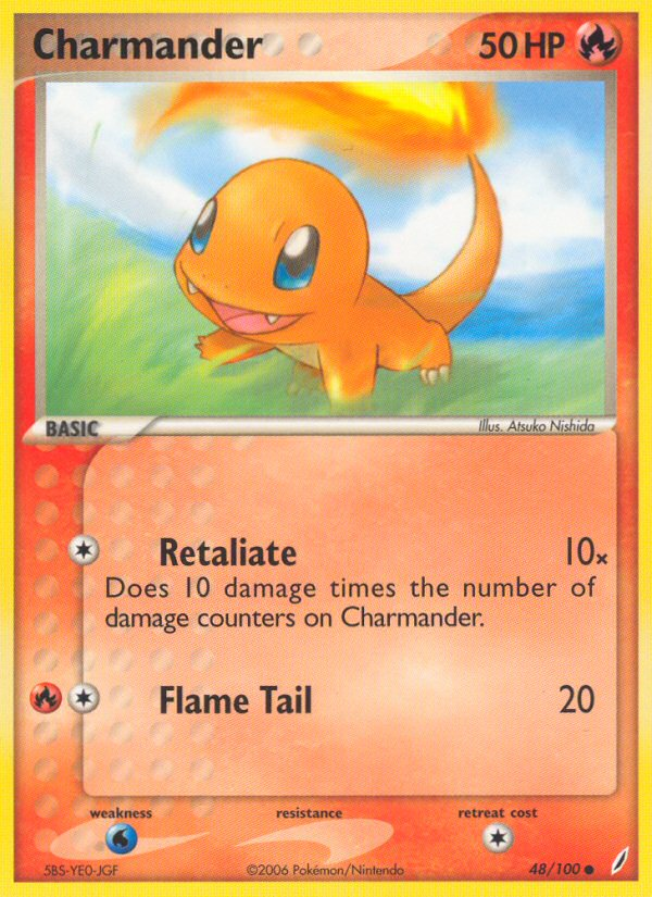 Charmander (48/100) [EX: Crystal Guardians] | Game Haven TX