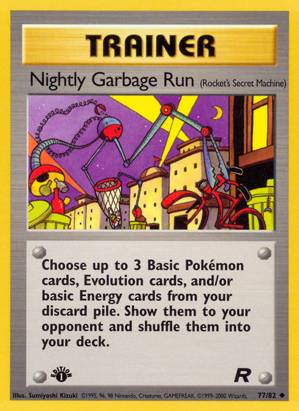 Nightly Garbage Run (77/82) [Team Rocket 1st Edition] | Game Haven TX