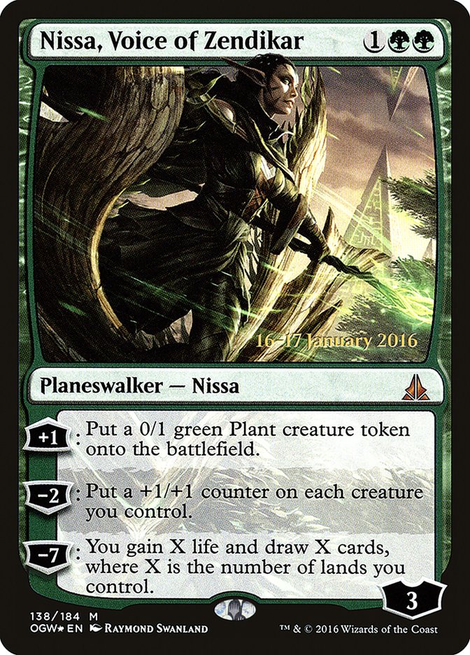Nissa, Voice of Zendikar [Oath of the Gatewatch Promos] | Game Haven TX