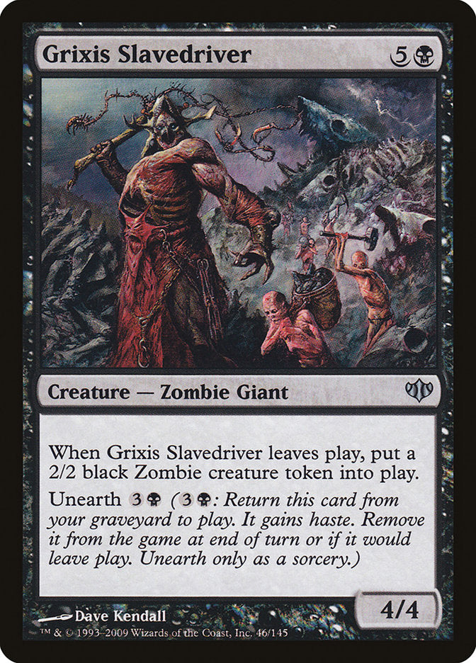 Grixis Slavedriver [Conflux] | Game Haven TX