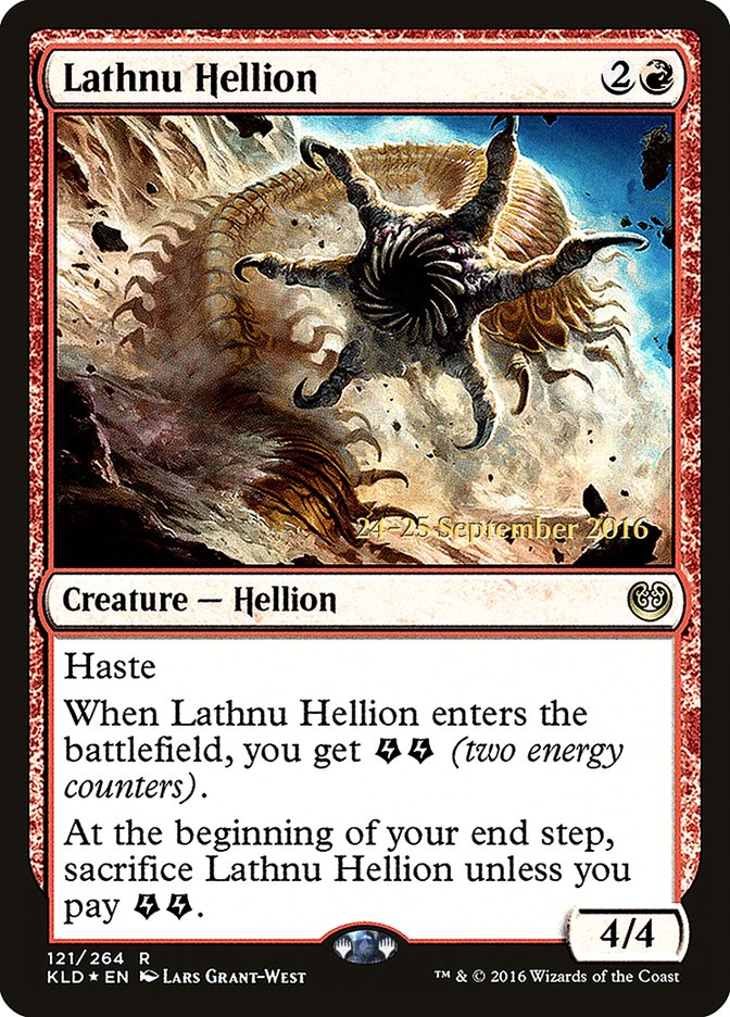 Lathnu Hellion [Kaladesh Promos] | Game Haven TX