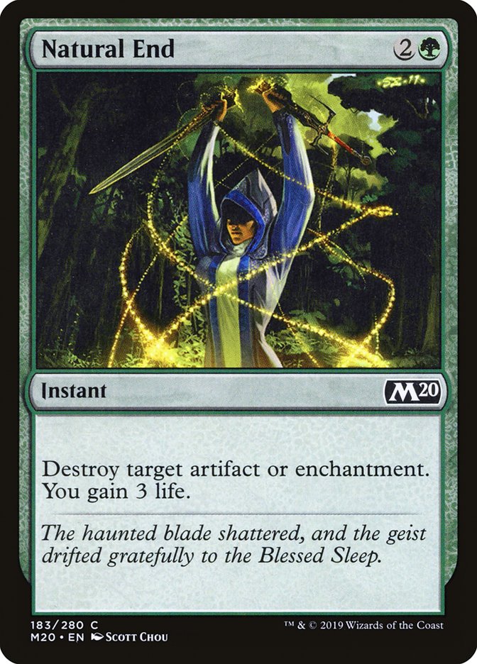 Natural End [Core Set 2020] | Game Haven TX