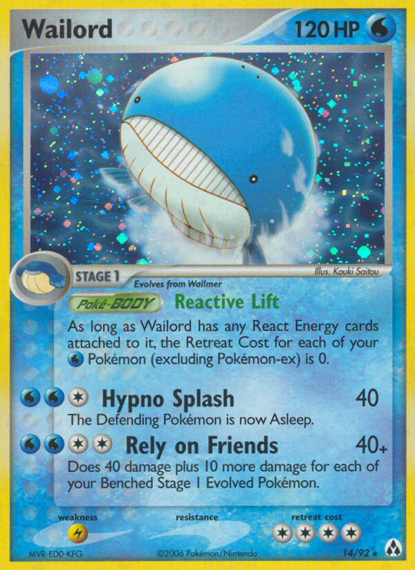 Wailord (14/92) [EX: Legend Maker] | Game Haven TX