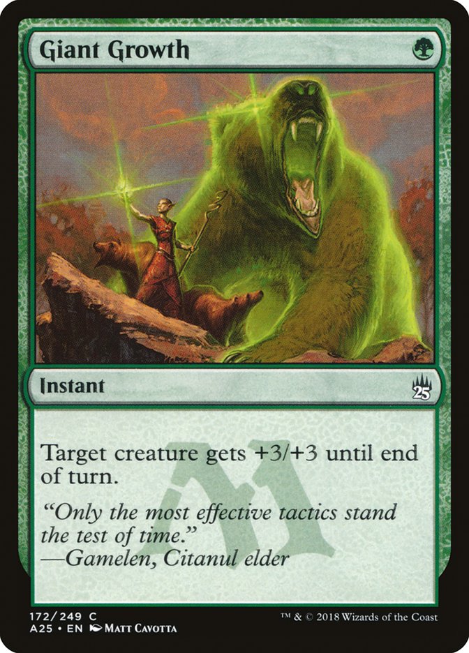 Giant Growth [Masters 25] | Game Haven TX