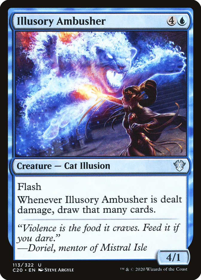 Illusory Ambusher [Commander 2020] | Game Haven TX
