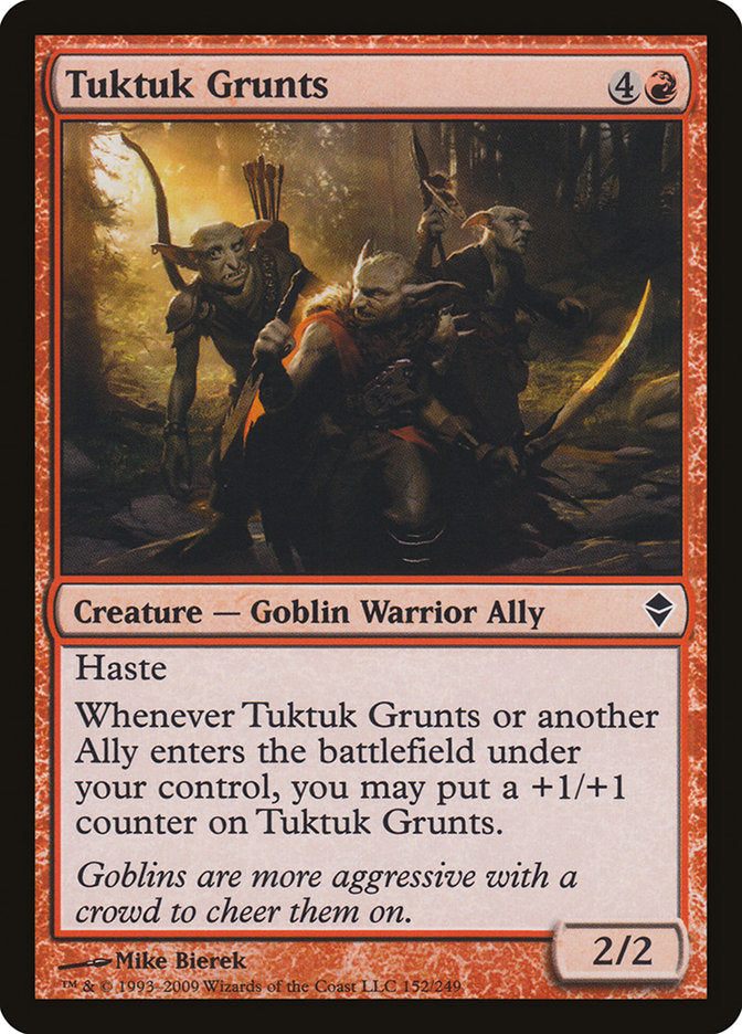 Tuktuk Grunts [Zendikar] | Game Haven TX