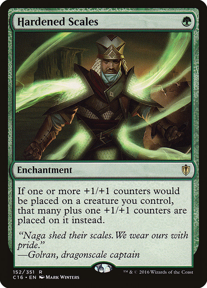 Hardened Scales [Commander 2016] | Game Haven TX