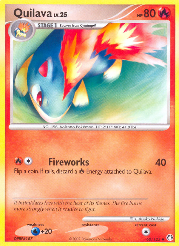 Quilava (60/123) [Diamond & Pearl: Mysterious Treasures] | Game Haven TX