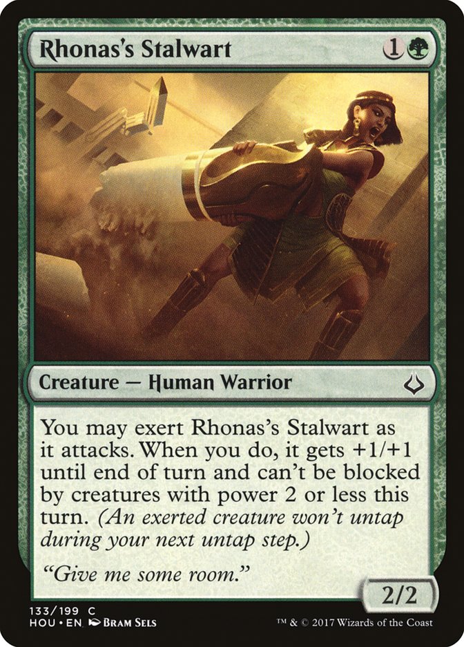 Rhonas's Stalwart [Hour of Devastation] | Game Haven TX