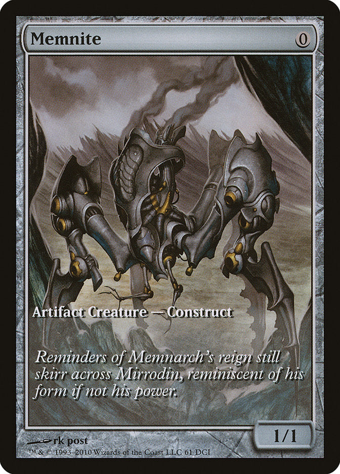 Memnite [Scars of Mirrodin Promos] | Game Haven TX
