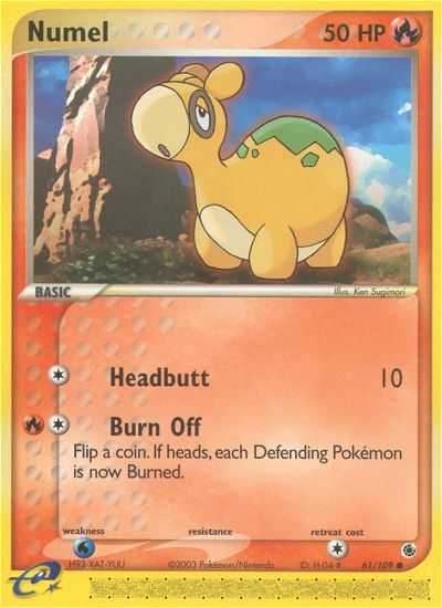 Numel (61/109) [EX: Ruby & Sapphire] | Game Haven TX