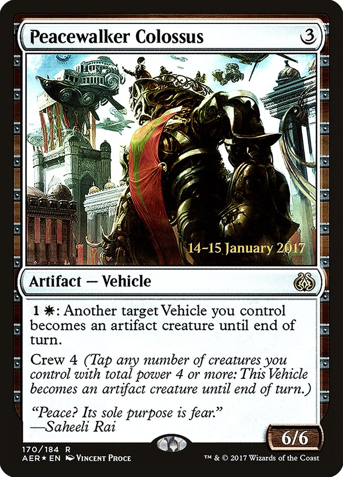 Peacewalker Colossus [Aether Revolt Promos] | Game Haven TX