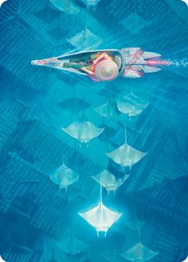 Discover the Impossible Art Card [Kamigawa: Neon Dynasty Art Series] | Game Haven TX