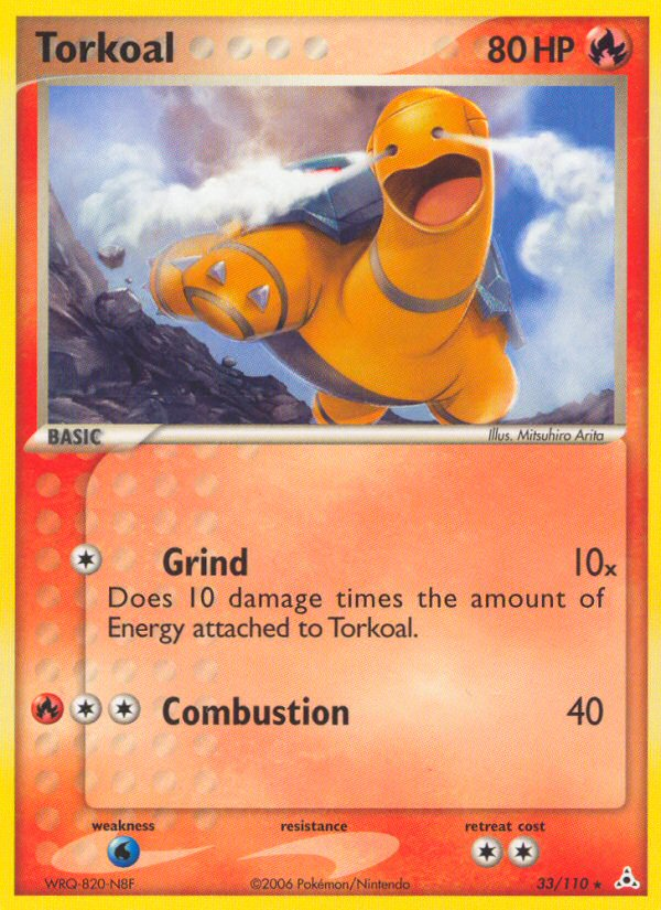 Torkoal (33/110) [EX: Holon Phantoms] | Game Haven TX