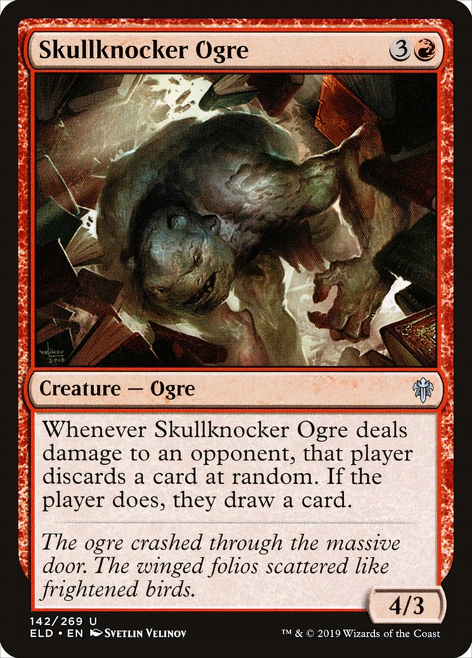 Skullknocker Ogre [Throne of Eldraine] | Game Haven TX