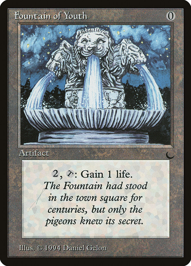 Fountain of Youth (Misprinted) [The Dark] | Game Haven TX