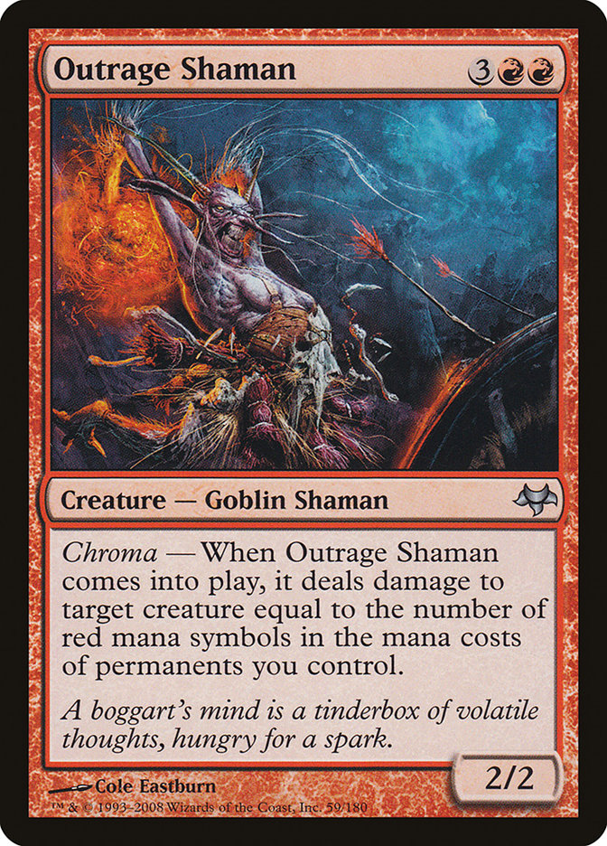 Outrage Shaman [Eventide] | Game Haven TX