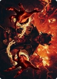 Tibalt's Trickery Art Card [Kaldheim: Art Series] | Game Haven TX