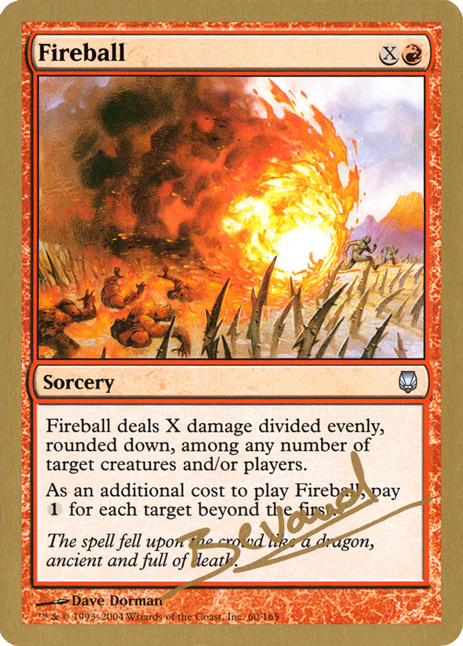 Fireball (Manuel Bevand) [World Championship Decks 2004] | Game Haven TX