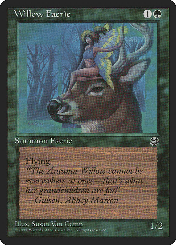 Willow Faerie (Gulsen Flavor Text) [Homelands] | Game Haven TX