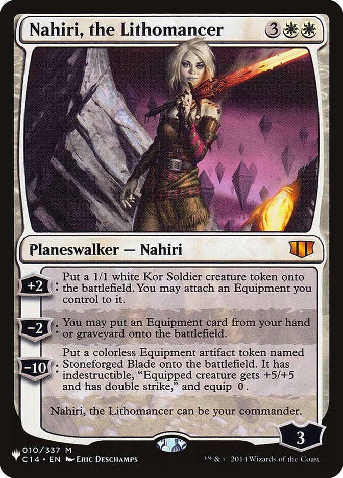 Nahiri, the Lithomancer [The List] | Game Haven TX