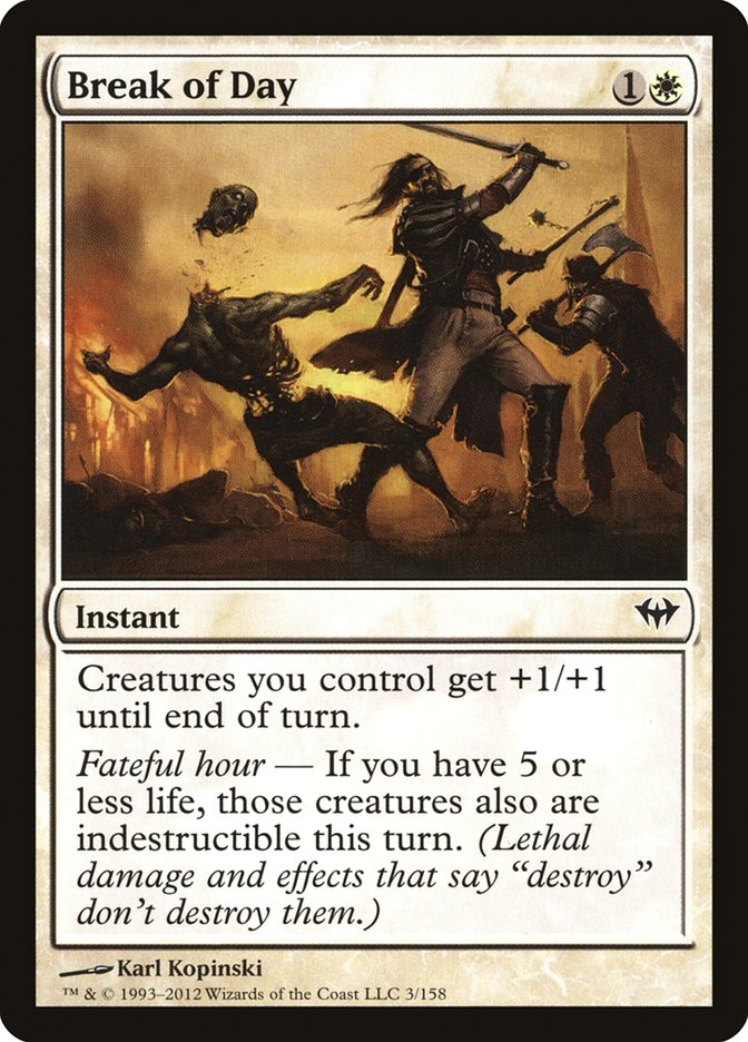 Break of Day [Dark Ascension] | Game Haven TX