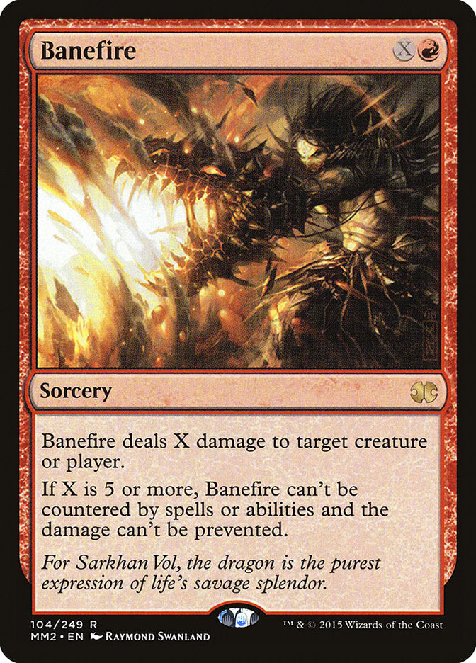Banefire [Modern Masters 2015] | Game Haven TX
