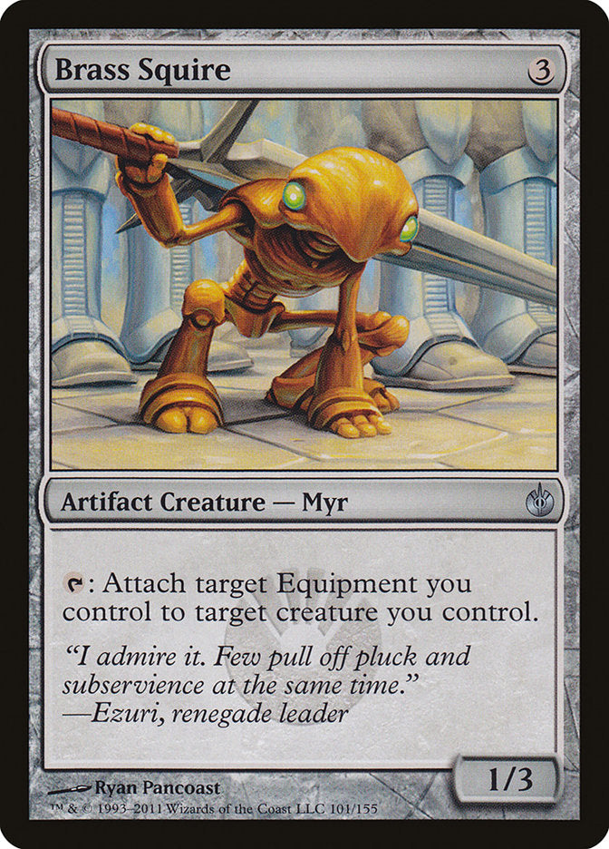 Brass Squire [Mirrodin Besieged] | Game Haven TX