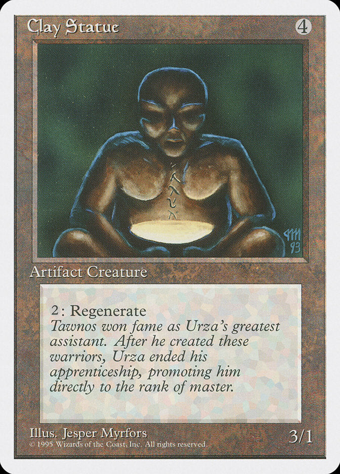 Clay Statue [Fourth Edition] | Game Haven TX