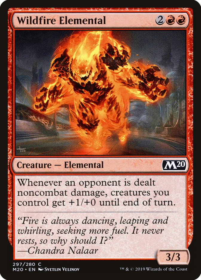 Wildfire Elemental [Core Set 2020] | Game Haven TX