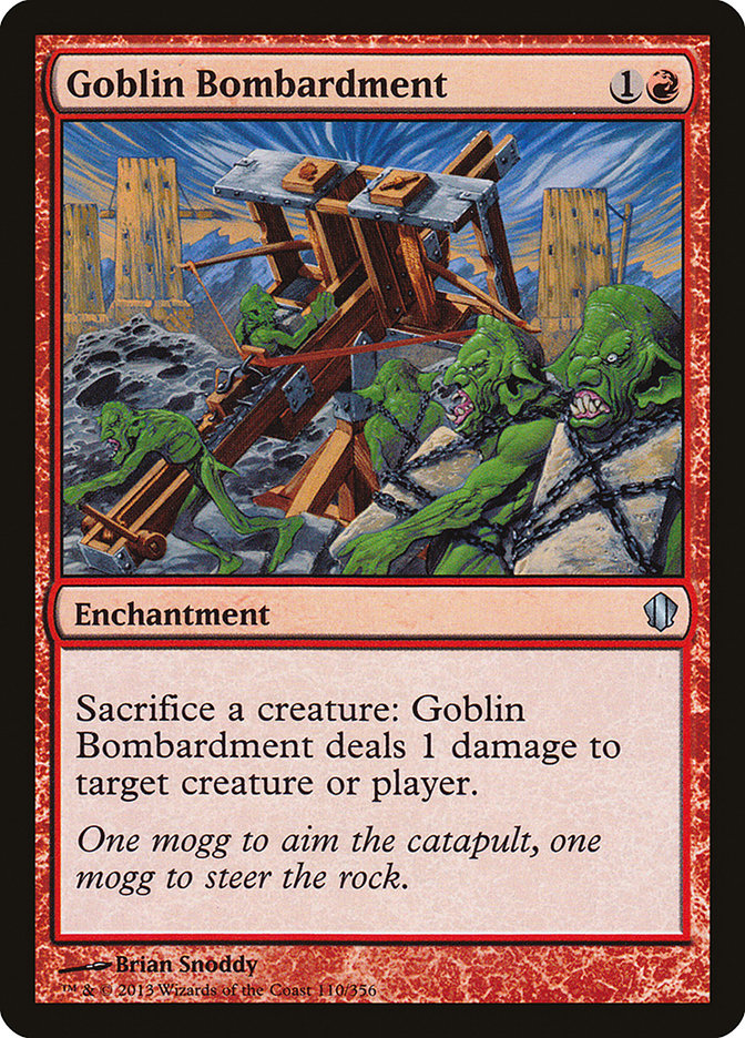 Goblin Bombardment [Commander 2013] | Game Haven TX