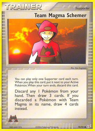 Team Magma Schemer (70/95) [EX: Team Magma vs Team Aqua] | Game Haven TX