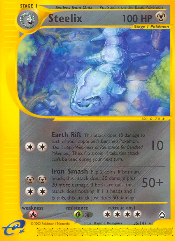 Steelix (35/147) [Aquapolis] | Game Haven TX
