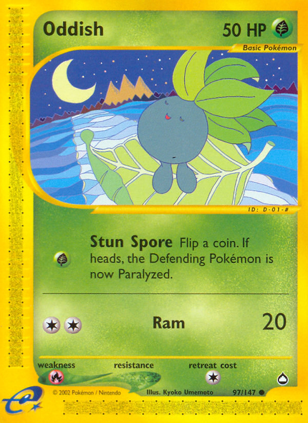 Oddish (97/147) [Aquapolis] | Game Haven TX