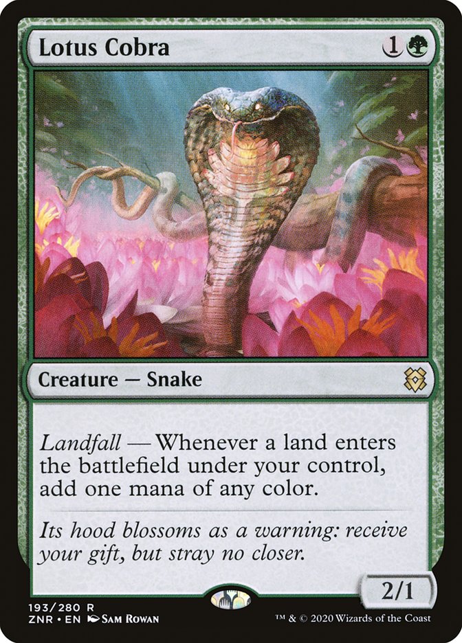 Lotus Cobra [Zendikar Rising] | Game Haven TX