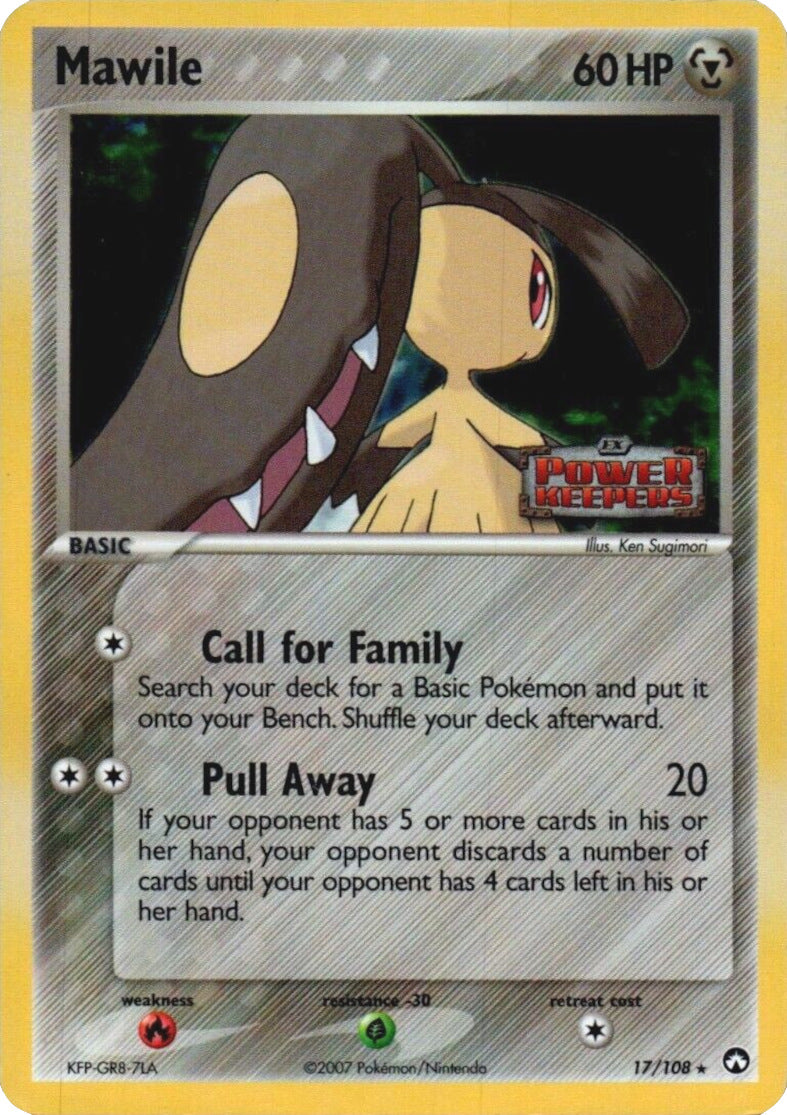 Mawile (17/108) (Stamped) [EX: Power Keepers] | Game Haven TX