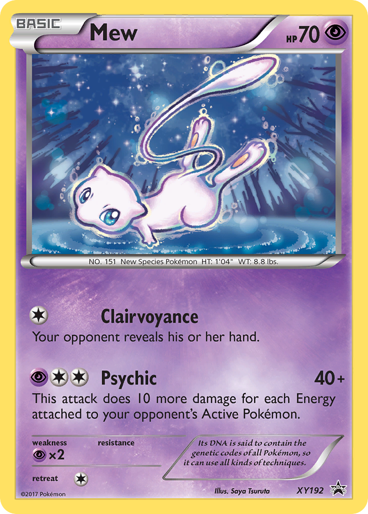 Mew (XY192) [XY: Black Star Promos] | Game Haven TX