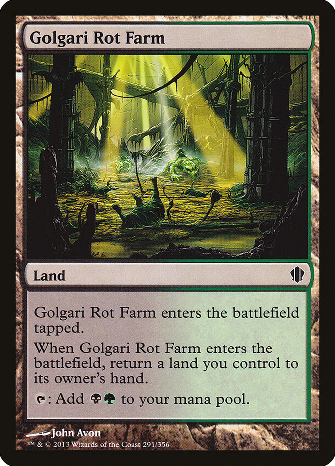 Golgari Rot Farm [Commander 2013] | Game Haven TX