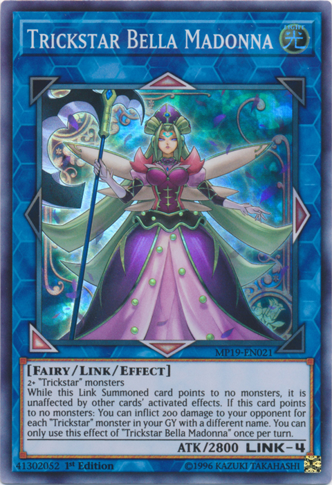 Trickstar Bella Madonna [MP19-EN021] Super Rare | Game Haven TX