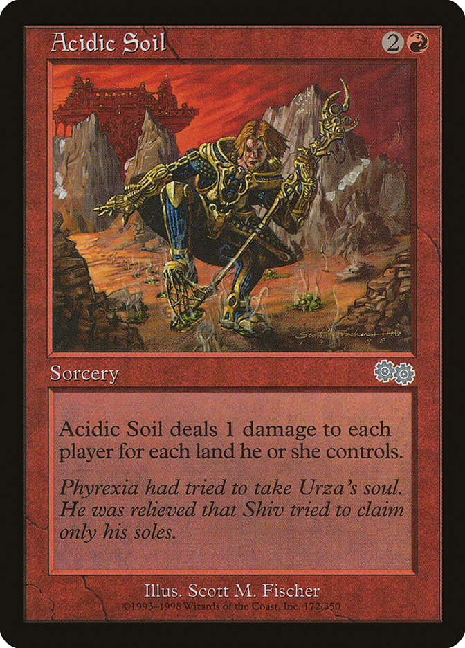 Acidic Soil [Urza's Saga] | Game Haven TX