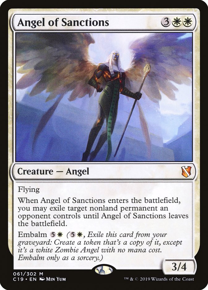 Angel of Sanctions [Commander 2019] | Game Haven TX